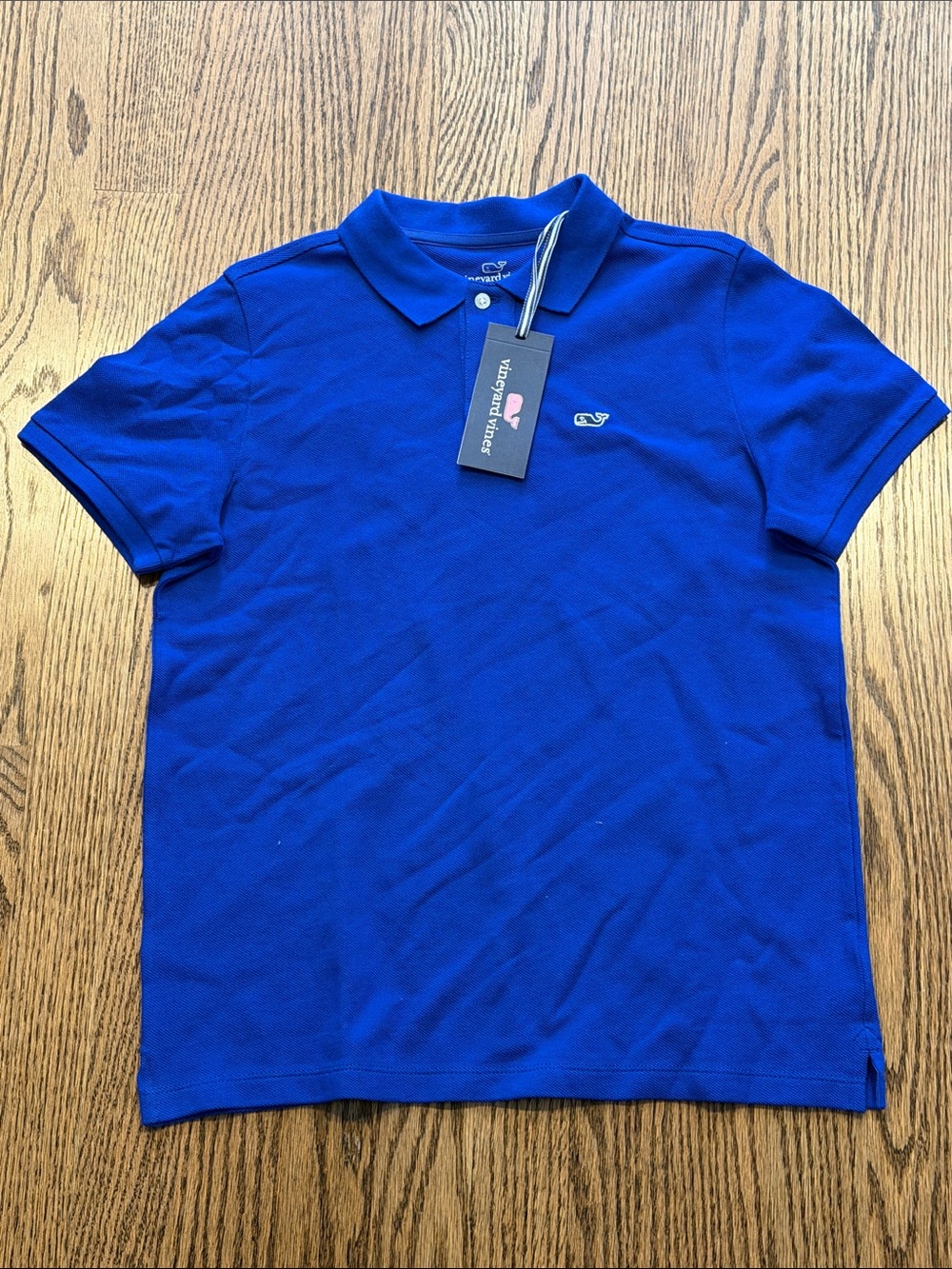 NWT Vineyard Vines Royal Blue Short-Sleeve Polo